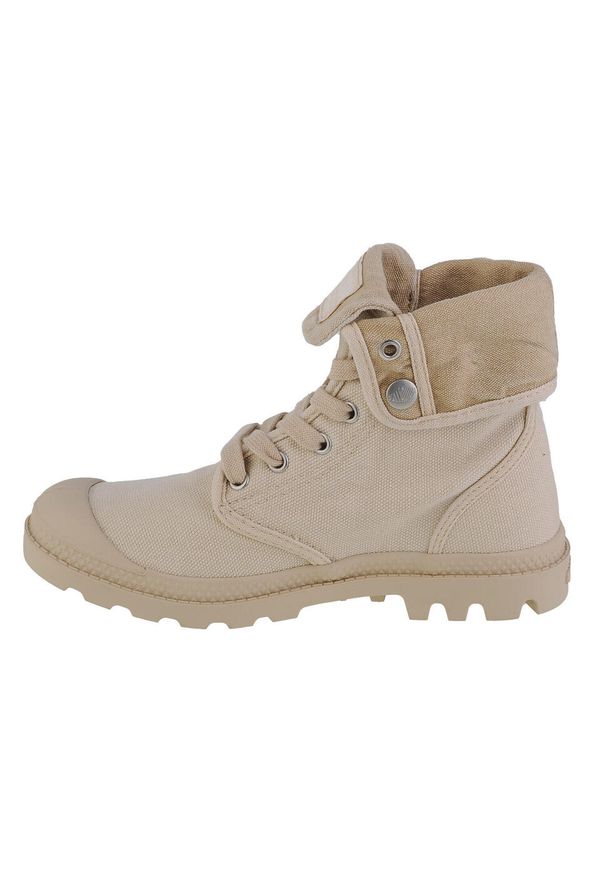 Buty sportowe Sneakersy damskie, Palladium Baggy. Kolor: beżowy. Materiał: materiał, tkanina, syntetyk. Sport: turystyka piesza