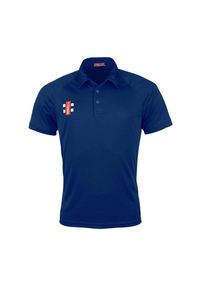 GRAY-NICOLLS - Koszulka polo dla dzieci Gray-Nicolls Matrix V2. Typ kołnierza: polo. Kolor: niebieski #1