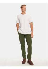 Mustang Spodnie materiałowe Daytona 1015776 Zielony Slim Fit. Kolor: zielony. Materiał: bawełna #3