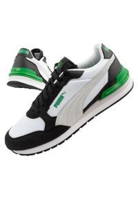 Buty sportowe męskie Puma ST Runner v4. Kolor: czarny, zielony, biały, wielokolorowy