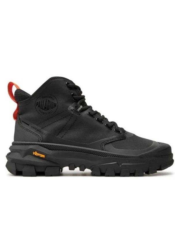 Buty Palladium Pallarider M 79108-008-M czarne. Okazja: na spacer, na co dzień. Kolor: czarny. Materiał: materiał. Sport: turystyka piesza