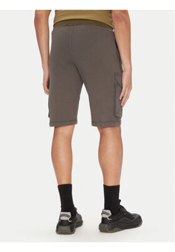 C.P. Company Szorty sportowe 18CMSB160A006090M Szary Regular Fit. Kolor: szary. Materiał: bawełna. Styl: sportowy