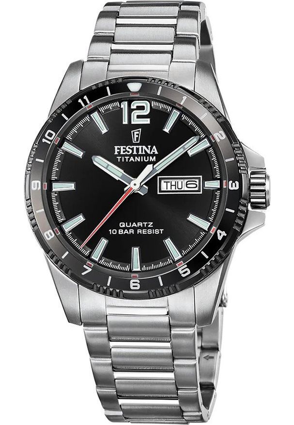 Zegarek męski Festina F20698-4 szary. Kolor: szary