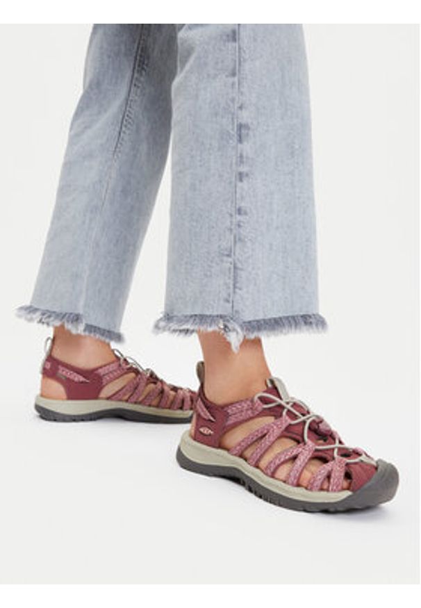 keen - Keen Sandały Whisper W 1028816 Różowy. Kolor: różowy. Materiał: materiał