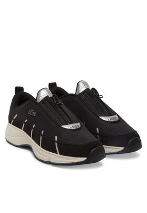 Lacoste Sneakersy Audyssor Zip OG 7-49SMA0024 Czarny. Kolor: czarny. Materiał: materiał
