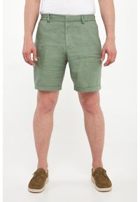 Liu Jo - Bermudy męskie lniane LIU JO. Materiał: len #3