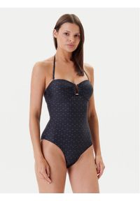 JOOP! Strój kąpielowy 10224509 Czarny. Kolor: czarny. Materiał: syntetyk