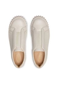 Clarks Sneakersy Mayhill Bay 26181207 Biały. Kolor: biały. Materiał: skóra #4