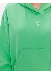 Calvin Klein Jeans Bluza J20J220434 Zielony Relaxed Fit. Kolor: zielony. Materiał: bawełna #4
