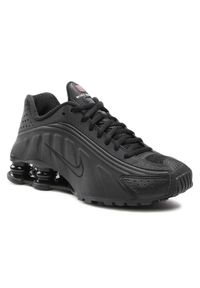 Nike Sneakersy Shox R4 AR3565 004 Czarny. Kolor: czarny. Materiał: materiał