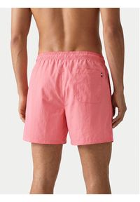 TOMMY HILFIGER - Tommy Hilfiger Szorty kąpielowe UM0UM03477 Różowy Regular Fit. Kolor: różowy. Materiał: syntetyk #2