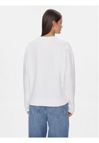 Tommy Jeans Bluza Graphic Flag DW0DW17328 Biały Boxy Fit. Kolor: biały. Materiał: bawełna #3