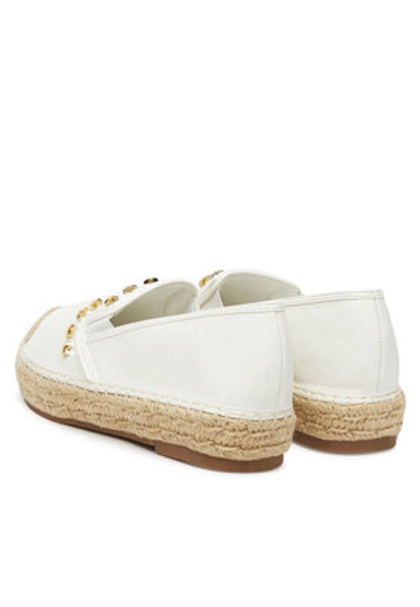DeeZee Espadryle MSD53 Biały. Kolor: biały. Materiał: materiał