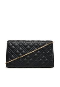 Love Moschino - LOVE MOSCHINO Torebka JC4079PP1NLA0000 Czarny. Kolor: czarny. Materiał: skórzane