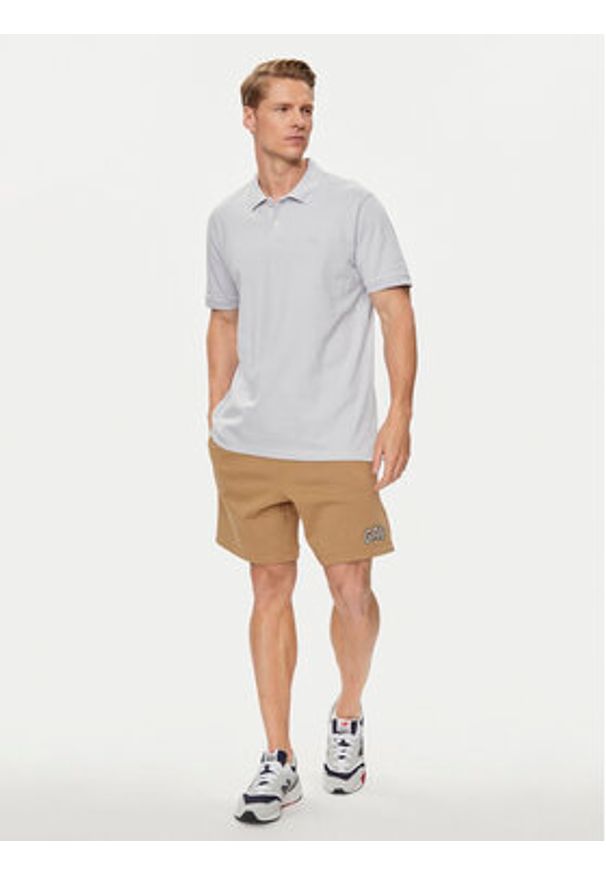 GAP - Gap Polo 586306-13 Szary Regular Fit. Typ kołnierza: polo. Kolor: szary. Materiał: bawełna