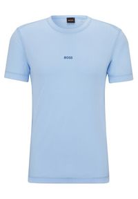 BOSS - Boss T-Shirt Tokks 50502173 Błękitny Regular Fit. Kolor: niebieski. Materiał: bawełna #4