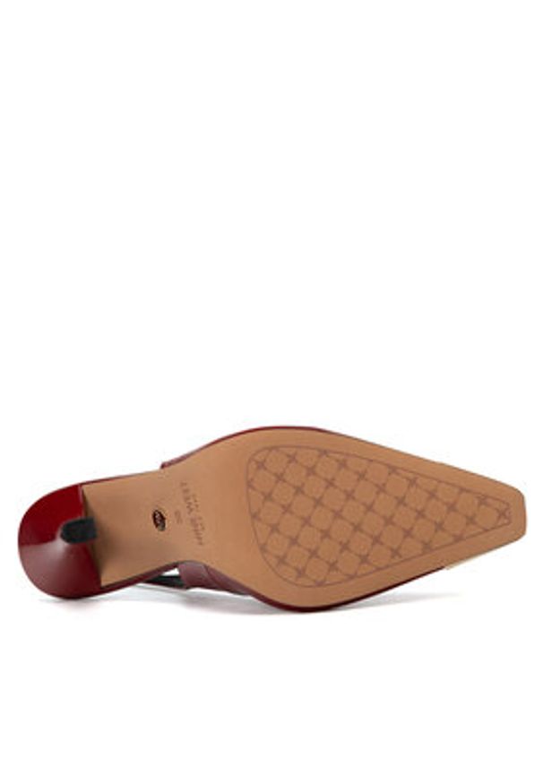 Nine West Sandały WFA3376-1 Czerwony. Kolor: czerwony. Materiał: skóra