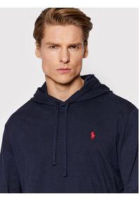 Polo Ralph Lauren Longsleeve 710847203013 Granatowy Regular Fit. Typ kołnierza: polo. Kolor: niebieski. Materiał: bawełna. Długość rękawa: długi rękaw