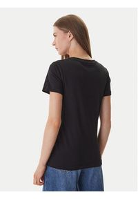 DKNY T-Shirt DJ6T1749 Czarny Regular Fit. Kolor: czarny. Materiał: bawełna #2