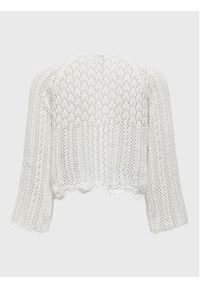 only - ONLY Sweter 15233173 Biały Regular Fit. Kolor: biały. Materiał: syntetyk #7