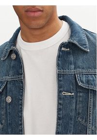 Tom Tailor Kurtka jeansowa 1044967 Niebieski Regular Fit. Kolor: niebieski. Materiał: bawełna #4