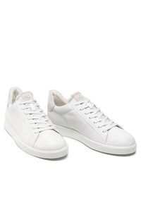 ecco - ECCO Sneakersy Street Lite M 52130458336 Biały. Kolor: biały. Materiał: skóra