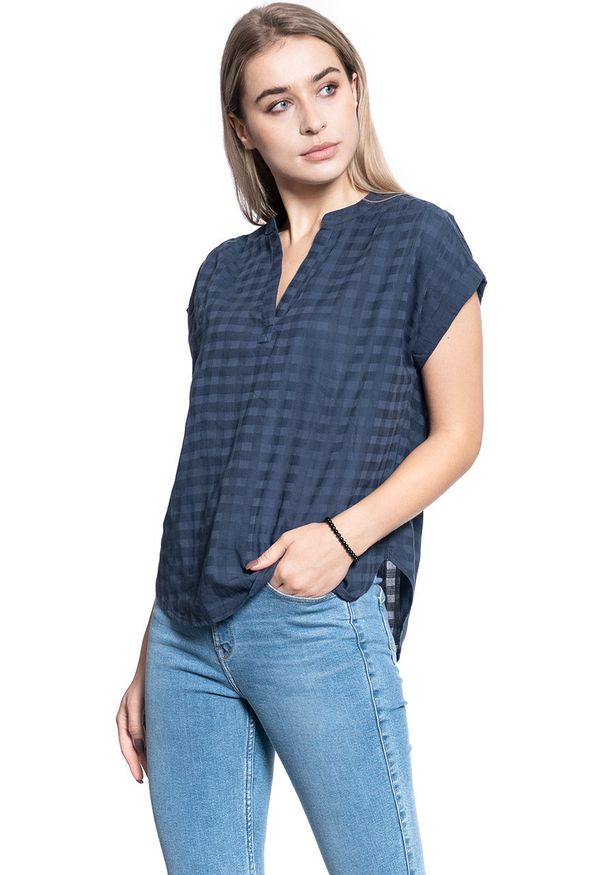 Mustang - BLUZKA DAMSKA MUSTANG Elsa Check Top 1009456 4085