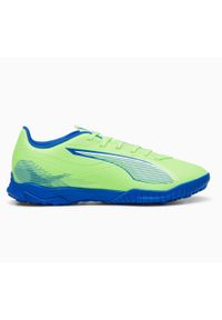 Puma - Buty piłkarskie męskie PUMA Ultra 5 Play TT fizzy apple/puma. Kolor: wielokolorowy, biały, żółty, zielony. Sport: piłka nożna #1
