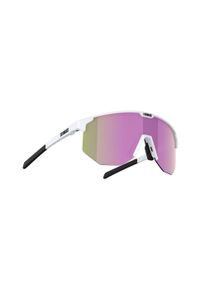 BLIZ - Okulary przeciwsłoneczne rowerowe dla dorosłych Bliz Hero White. Kolor: biały, wielokolorowy, różowy