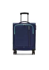 AMERICAN TOURISTER - Walizka kabinowa American Tourister. Kolor: niebieski