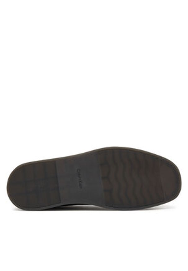 Calvin Klein Półbuty Hybrid Cup Wallabee Lth HM0HM02062 Czarny. Kolor: czarny. Materiał: skóra