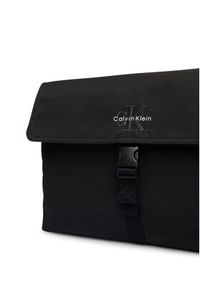 Calvin Klein Saszetka Bold Laptop Sleeve W/ Strap (Nyl LV04D1222G Czarny. Kolor: czarny. Materiał: skóra #4