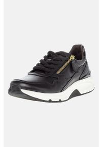 Gabor - Sneakersy Rollingsoft sensitive. Zapięcie: sznurówki. Kolor: czarny. Materiał: skóra, guma, tkanina. Szerokość cholewki: normalna. Sport: turystyka piesza #5
