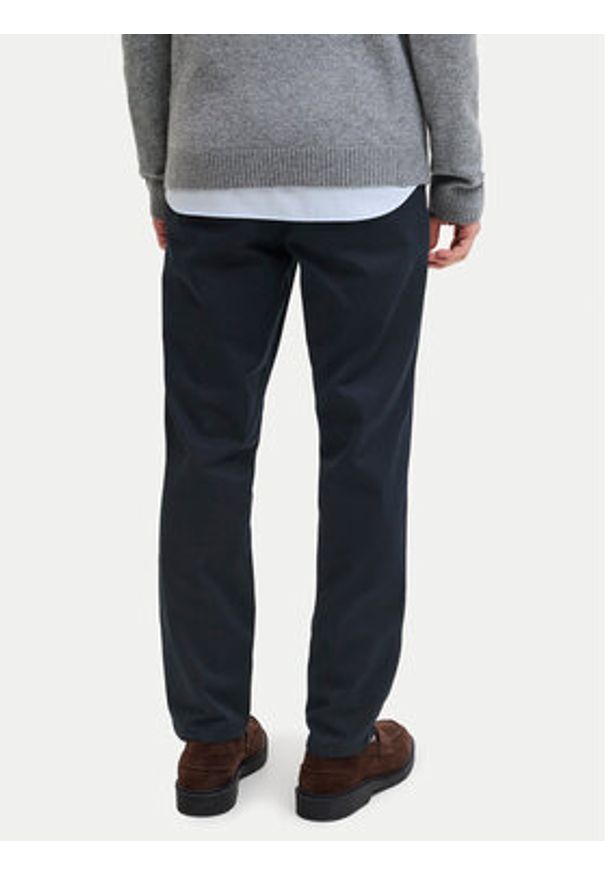 Jack & Jones Chinosy Stollie 12292970 Granatowy Regular Fit. Kolor: niebieski. Materiał: bawełna