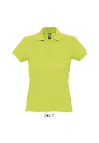 SOL'S - Polo Sol's Passion. Okazja: na co dzień. Typ kołnierza: polo. Kolor: zielony. Styl: casual #1