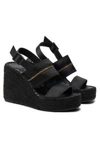 Replay - REPLAY Espadryle GWP4G.000.C0025T Czarny. Kolor: czarny. Materiał: materiał #4