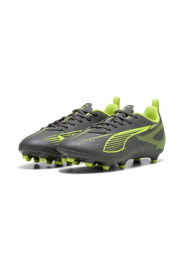 Puma - Młodzieżowe buty ULTRA 5 PLAY FG/AG PUMA. Kolor: szary, niebieski, wielokolorowy, żółty. Sport: piłka nożna