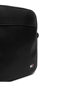 TOMMY HILFIGER - Tommy Hilfiger Saszetka Th Flag Mini Reporter AM0AM14015 Czarny. Kolor: czarny. Materiał: skóra #2