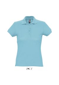 SOL'S - Polo Sol's Passion. Okazja: na co dzień. Typ kołnierza: polo. Kolor: niebieski. Styl: casual #1