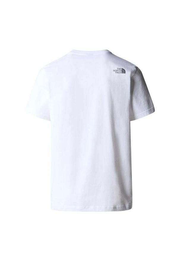 The North Face Koszulka S/S Mountain Line Nf0A87Ntfn4. Kolor: biały