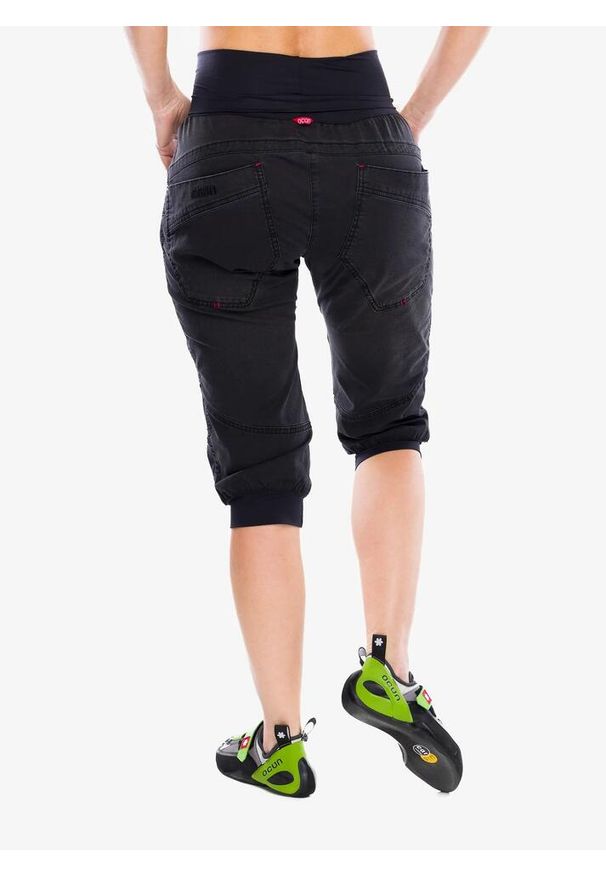 OCUN - Spodenki wspinaczkowe damskie Ocun Noya Jeans Organic Shorts. Kolor: czarny. Materiał: jeans