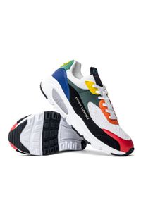 Sneakersy męskie kolorowe Armani Exchange XUX121 XV540 K670. Wzór: kolorowy