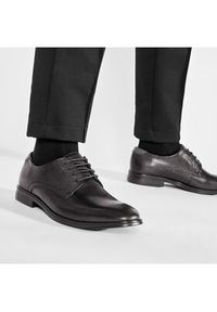 ecco - ECCO Półbuty Melbourne 62163450839 Czarny. Kolor: czarny. Materiał: skóra #9