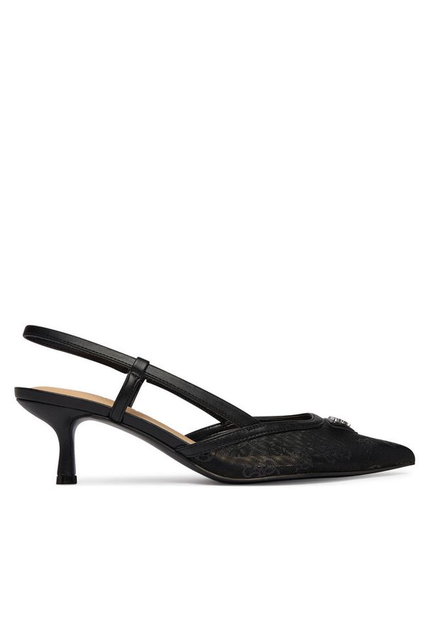 Czółenka Guess. Kolor: czarny