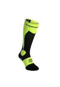 Skarpety skiturowe Compressport Ski Touring Full Socks. Kolor: żółty