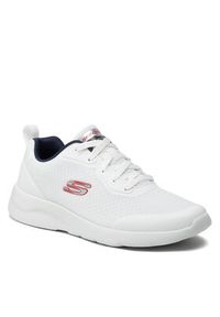 skechers - Skechers Sneakersy Full Pace 232293/WNVR Biały. Kolor: biały. Materiał: materiał #5