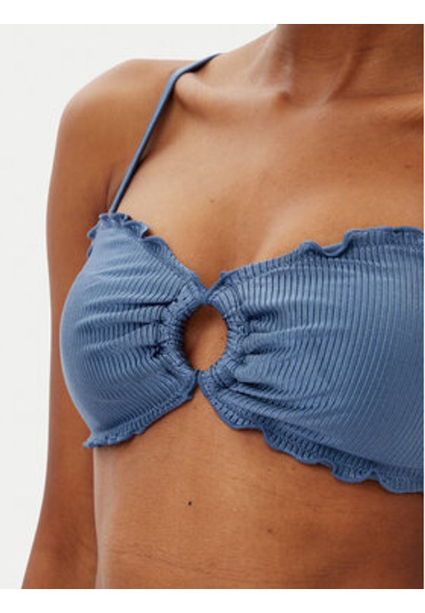 Hunkemöller Góra od bikini Sardinia 301253 Niebieski. Kolor: niebieski. Materiał: syntetyk