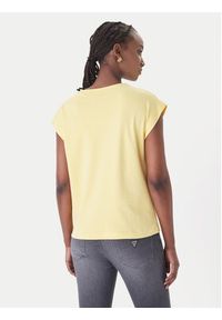Marciano Guess T-Shirt G6GI04 K3505 Żółty Regular Fit. Kolor: żółty. Materiał: bawełna #5