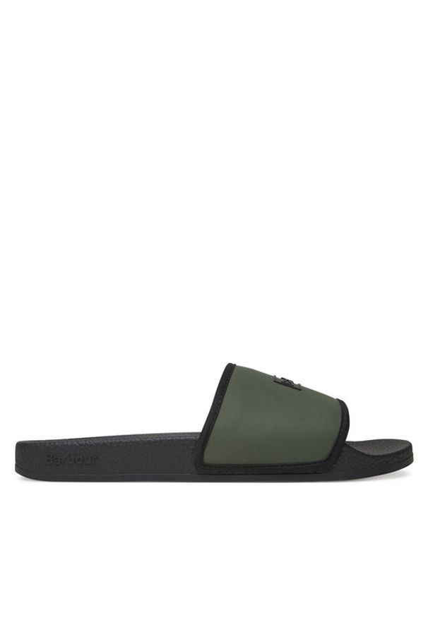 Barbour Klapki MBS0020GN51 Zielony. Kolor: zielony