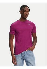 Robe di Kappa T-Shirt Luc 611187W Fioletowy Regular Fit. Kolor: fioletowy. Materiał: bawełna